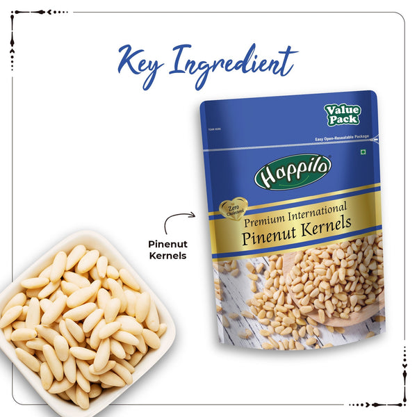 Happilo 100% Natural Peeled Pine Nut Kernels