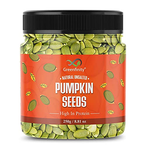 GreenFinity Premium Raw Pumpkin Seeds (Pepita) 250g