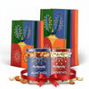 PrettyNutty Diwali Dry Fruits Gift 400g - (Almonds - Cashews - 200g)