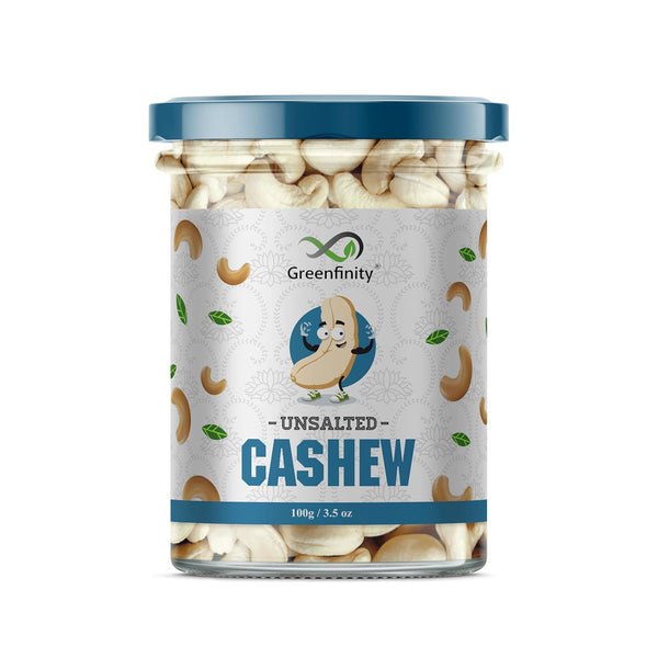 GreenFinity Premium Dry Fruits Combo Pack | Almonds, Cashews, Pistachios & Green Raisins | 100g | Healthy Snacks & Corporate Gifting