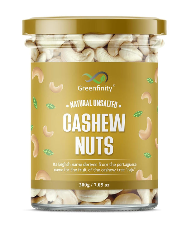 GreenFinity Premium Cashew Nuts 200g
