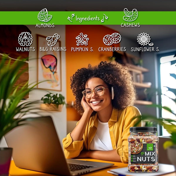 GreenFinity Healthy Nutmix 500g