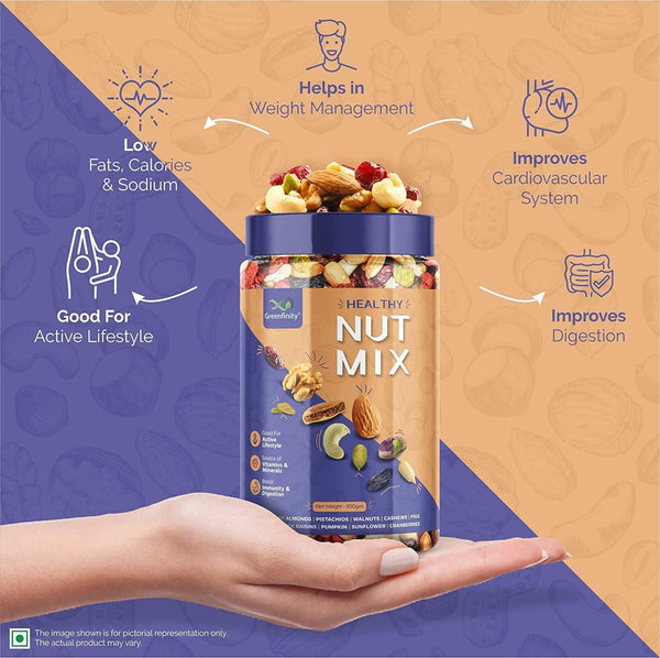 GreenFinity Premium International Healthy Nutmix 1Kg