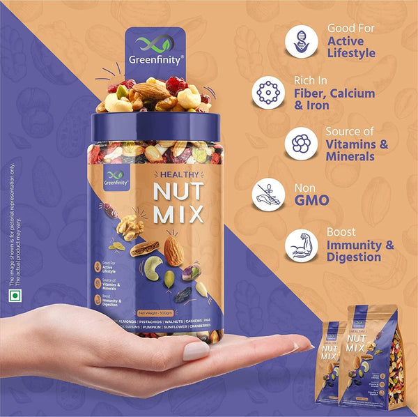 GreenFinity Premium International Healthy Nutmix 1Kg