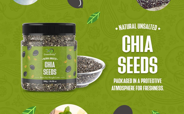 GreenFinity Premium Chia Seeds (300g)