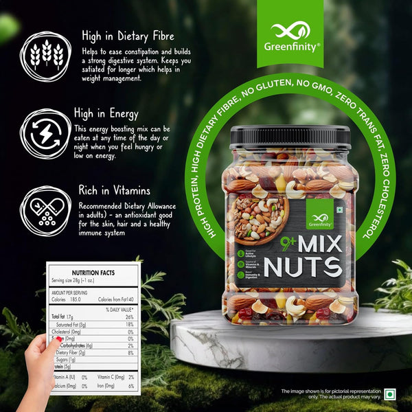 GreenFinity Healthy Nutmix 500g