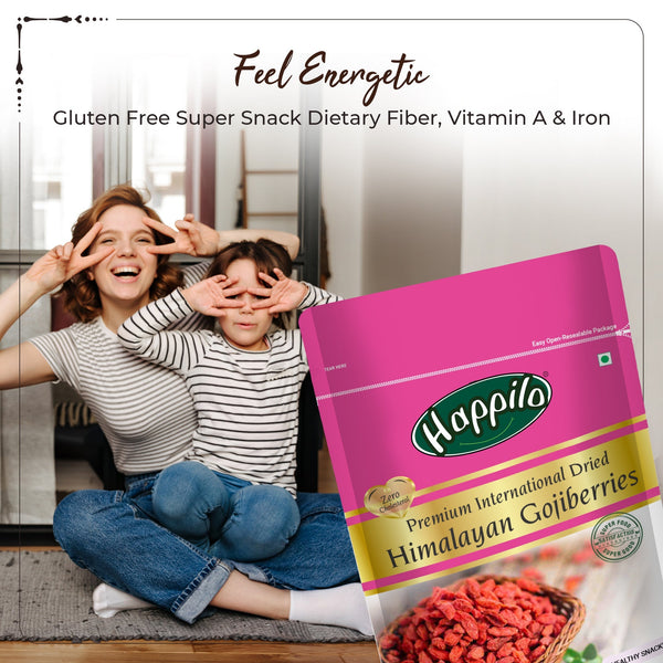 Happilo 100% Natural Himalayan Dried Gojiberries