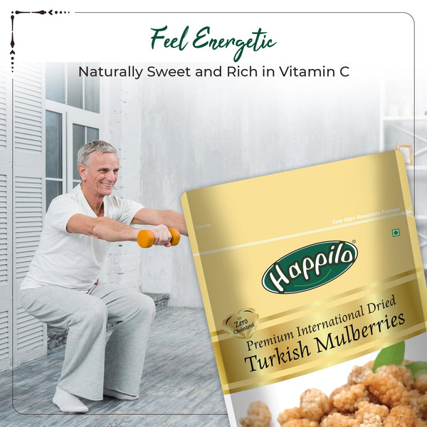 Happilo Healthy & Naturally Sweet Turkish Mulberries