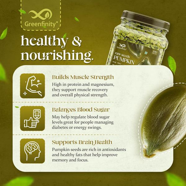 GreenFinity Seeds Combo, 2kg | Pumpkin 1kg (500gx2) Sunflower 1kg (500gx2)