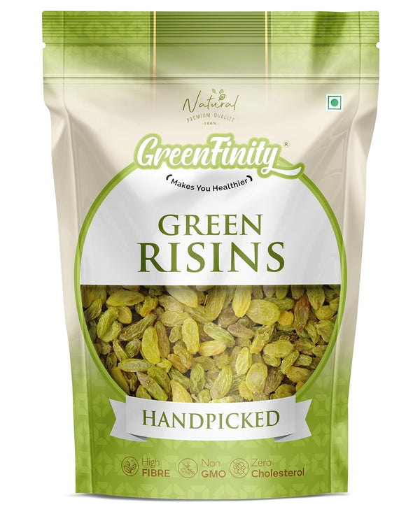 GreenFinity Premium Seedless Green Raisins 500g
