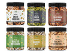 GreenFinity Dry Fruits Combo Pack 1.425 Kg | Almonds, Cashews, Pistachios, Raisins, Anjeer 250g, Walnuts 175g)