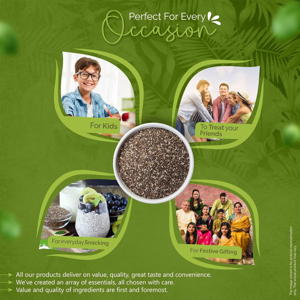 GreenFinity Premium Chia Seeds 750g