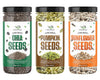 GreenFinity Healthy Seeds Combo Pack- Pumpkin-Sunflower-150g, Chia Seeds-175g