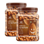 GreenFinity Fresh Almonds 500g (Pack of 2)
