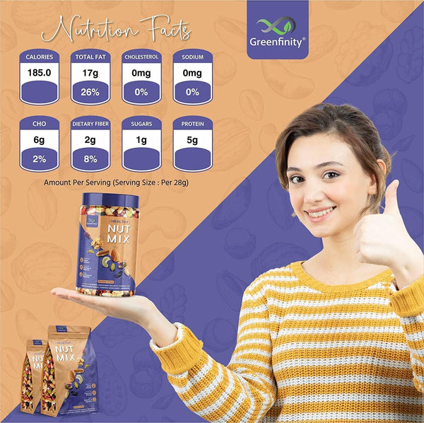GreenFinity Premium International Healthy Nutmix 1Kg