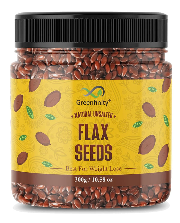 GreenFinity Raw Flax Seeds 300g