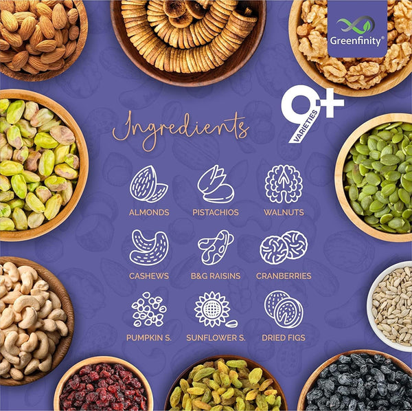 GreenFinity Premium International Healthy Nutmix 1Kg