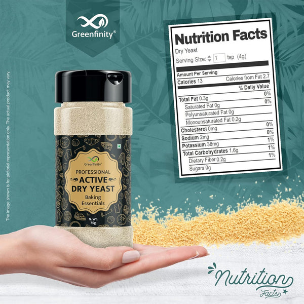 GreenFinity Active Dry Yeast - 150g (75g × 2)