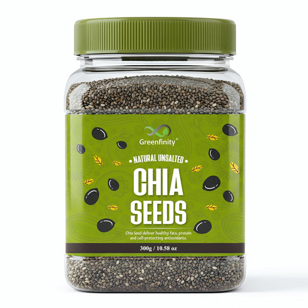 GreenFinity Premium Chia Seeds (300g)