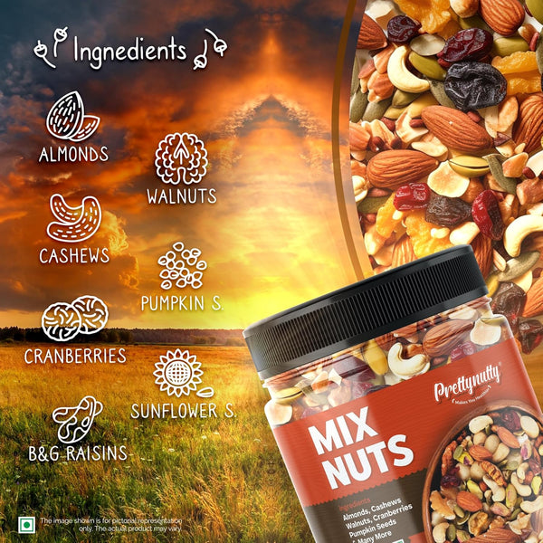 PrettyNutty Healthy Nutmix 250g