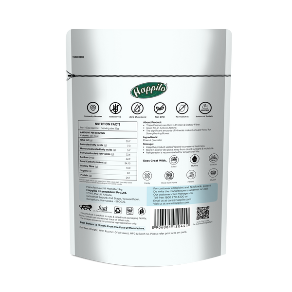 Happilo 100% Natural Peeled Pine Nut Kernels