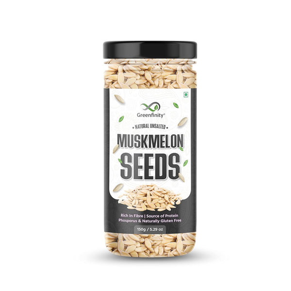 GreenFinity 950 gram Raw Seed Combo Nutrient-Packed Chia, Flax, Pumpkin, Sunflower, Watermelon & Muskmelon (Pack of 6)