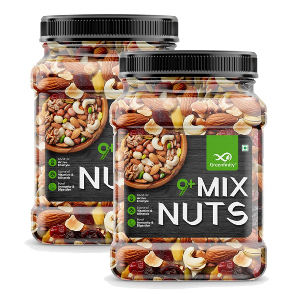 GreenFinity Healthy Nutmix- 500g (Pack of 2)