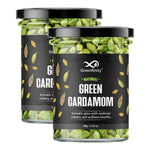 GreenFinity Whole Green Cardamom (Elaichi) – 100g [50g x 2]