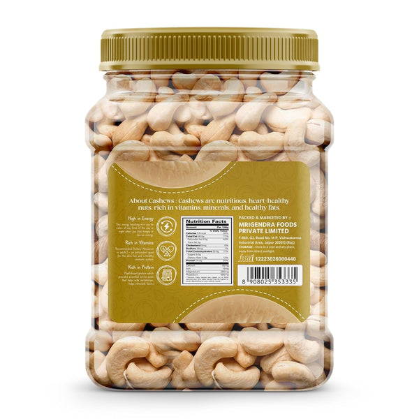 GreenFinity Premium Cashew Nuts 500g