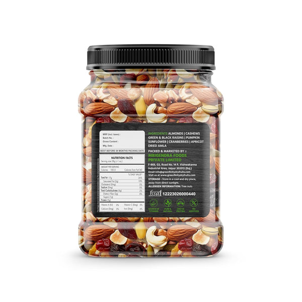 GreenFinity Healthy Nutmix- 500g (Pack of 2)
