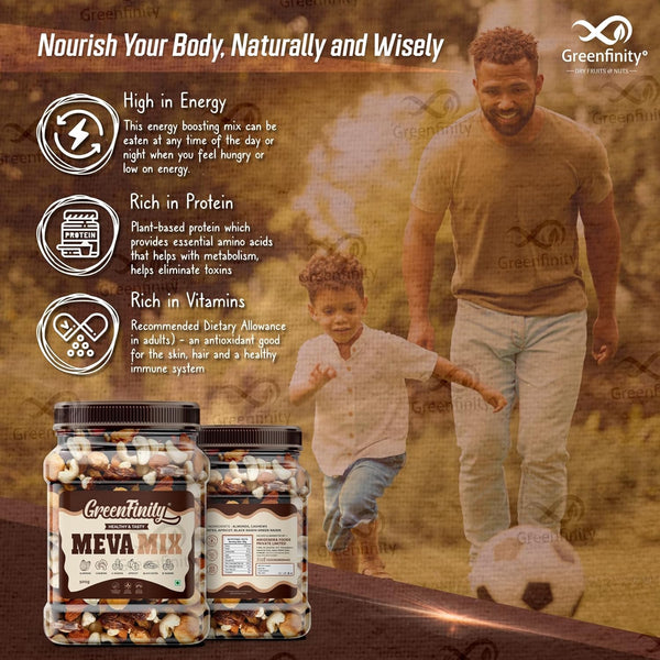 GreenFinity Meva Mix - 500g (Pack of 2)