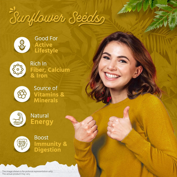 GreenFinity Raw Sunflower Seeds 250g (Pack of 2)