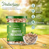 GreenFinity Fresh Whole Roasted Salted Pistachios 200g (Pack of 2)