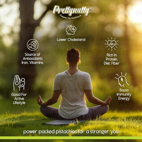 PrettyNutty Roasted Pistachios 500g