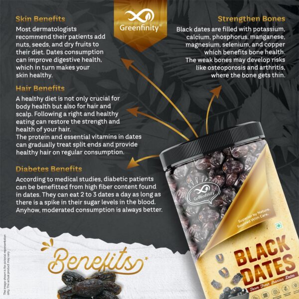 Black Dates 200g - Image 3