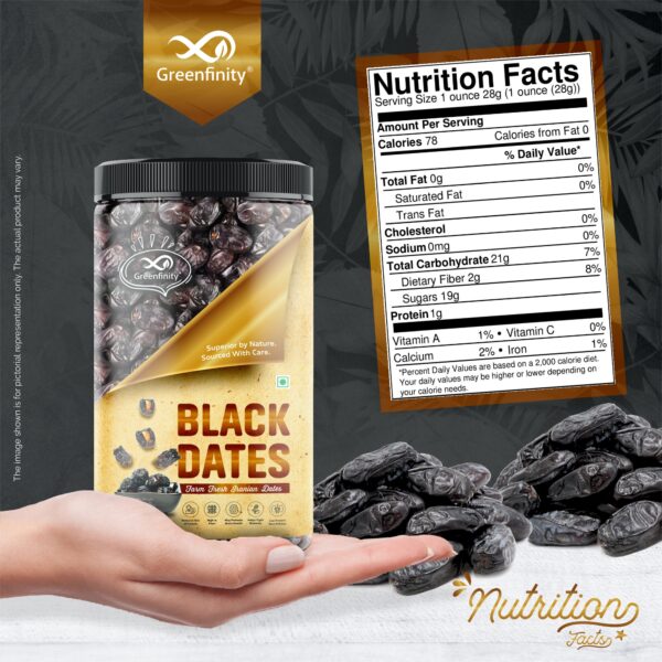 Black Dates 200g - Image 2